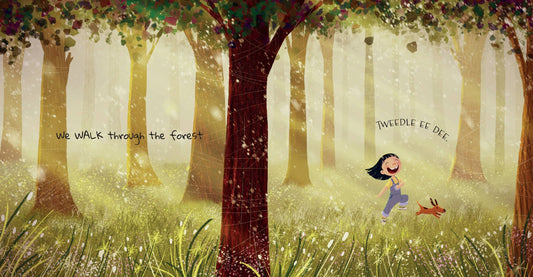 We Walk Through the Forest: A Nature-Inspired, Rhyming, Movement Book for Kids Ages 3–6