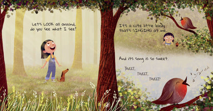We Walk Through the Forest: A Nature-Inspired, Rhyming, Movement Book for Kids Ages 3–6