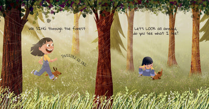 We Walk Through the Forest: A Nature-Inspired, Rhyming, Movement Book for Kids Ages 3–6