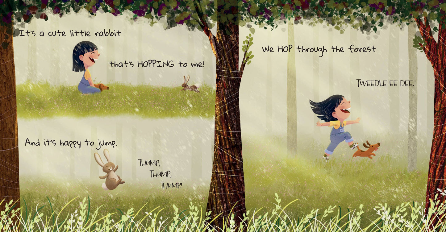 We Walk Through the Forest: A Nature-Inspired, Rhyming, Movement Book for Kids Ages 3–6